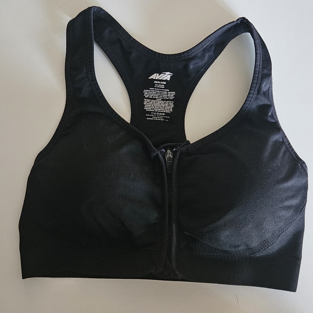 Avia Black Sports Bra